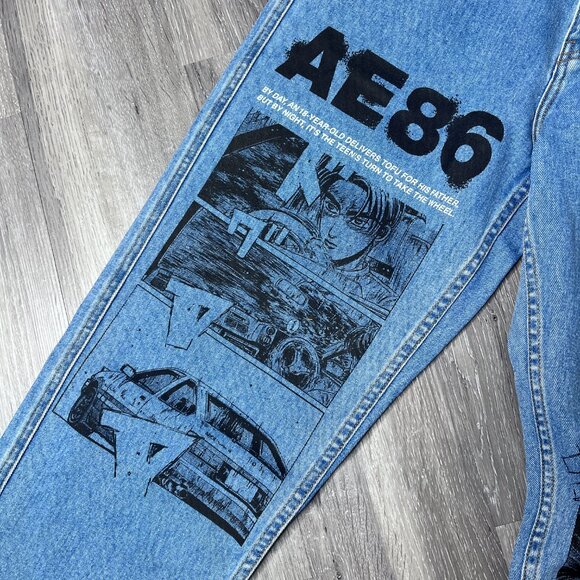 NWT Carnival x Initial D AE86 Denim Size L - Picture 6 of 16